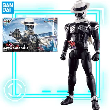 Stokta Bandaı Orijinal Şekil katlı Standart Kamen Rider Kafatası Hareketli Şekil Montaj Modeli Toplama Oyuncaklar noel hediyesi