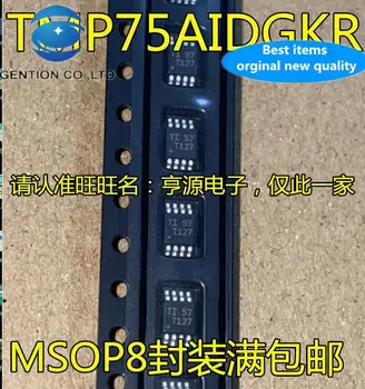 10 adet 100 % orijinal yeni TMP75 TMP75AIDGKR serigrafi T127 MSOP8 sıcaklık sensörü
