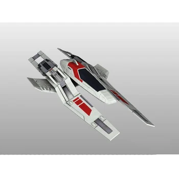Mass Effect 3 İnsan Fighter Oyunu 3D Kağıt Modeli DIY 34 CM / 54 CM