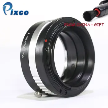 Pixco Fuji-Z6, Z7 Lens montaj Adaptörü Halkası Fuji Lens için Uygun Nikon Z Dağı Kamera İçin Nikon Z6, Z7 + Hediye