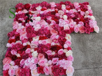SPR yeni mix renk penoy gül çiçek duvar düğün zemin yapay çiçek sıra ve kemer dekoratif flore Ücretsiz Kargo