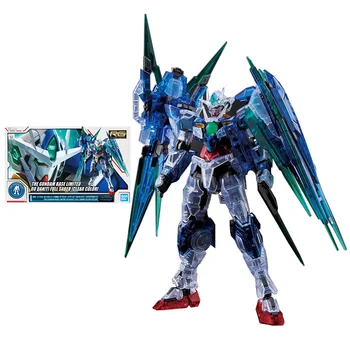 Bandai Gundam Monte Model Şekil RG 1/144 GNT-0000 00 Qan [T] Tam Saber Temizle Renk Gundam Bankası Sınırlı Hakiki Süsler