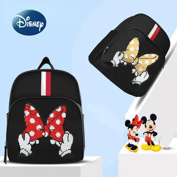 Disney Mickey Orijinal Yeni bebek bezi çantası Sırt Çantası Lüks Marka Karikatür Bebek bebek bezi sırt çantası Büyük Kapasiteli Çok fonksiyonlu Bebek Çantası
