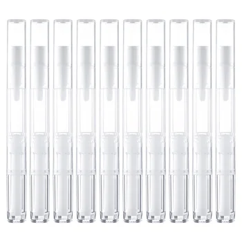10 adet Boş Tüpler Dudak Parlatıcı Konteynerler Kalemler Aplikatörler (3 ml)