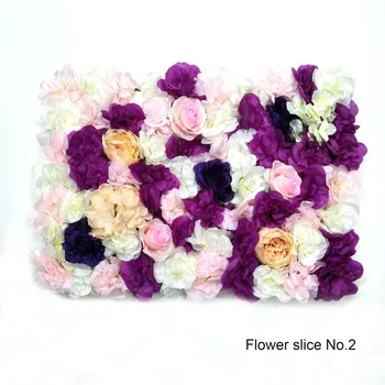5 Adet Çiçek Sıra Düğün Çiçek Duvar Arka Plan İpek Gül Ortanca Sahte Çiçekler Düğün Dekorasyon Stüdyo Fotoğraf Sahne