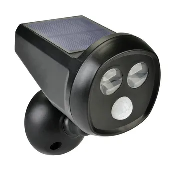 LED güneş enerjili hareket sensörü Sensörü dış duvar ışık su geçirmez baykuş tipi projeksiyon sokak bahçe sundurma lamba IP65 güvenlik Lightingt