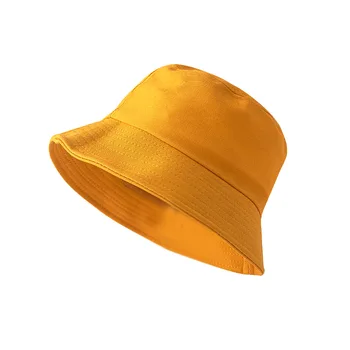 2022 Siyah Beyaz Katı Kova Şapka Unisex Bob Kapaklar Hip Hop Gorros Erkekler Kadınlar Yaz Panama Kap Plaj Güneş Balıkçılık Boonie Şapka