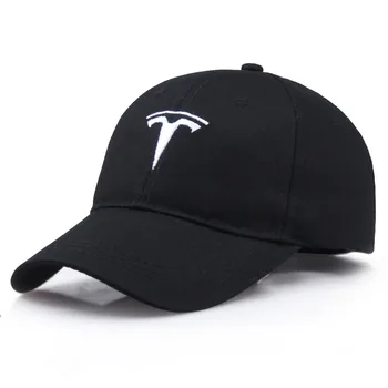 Yeni Moda Yüksek Kaliteli beyzbol şapkası Tesla logosu Nakış Rahat Hip Hop Snapback Şapka Adam Yarış Motosiklet spor şapkaları
