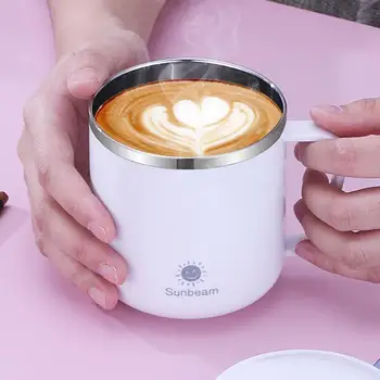Yurt için kaymaz Paslanmaz Çelik Taşınabilir Büyük Kapasiteli Kahve Fincanı