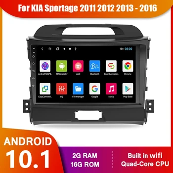 Android 11 2 din Araba Radyo multimedya video MP5 oynatıcı KIA sportage için 2010 2011 2012 2013 - 2016 ana ünite gps navigasyon