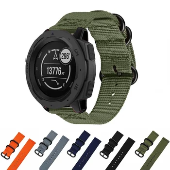 22 26MM Ayarlanabilir Watchband Kayışı Garmin Fenix 6X 6 Pro 5 5X Artı 935 S60 Enduro Aksesuar İzle Naylon Bilek Bandı