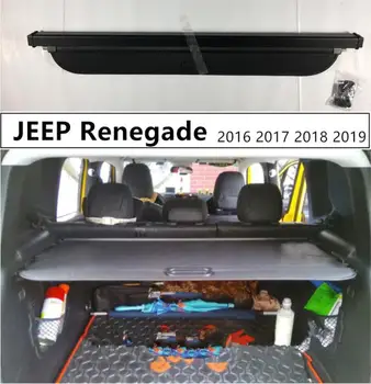 Arka Bagaj Kargo Kapağı Güvenlik Kalkanı JEEP Renegade 2016 2017 2018 2019 İçin Yüksek Kaliteli Oto Aksesuarları