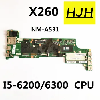 Lenovo ThinkPad İçin BX260 NM-A531 X260 Laptop Anakart İle ı5 CPU DDR4 FRU: 01EN201 00UP198 00UP190 00UP193 01HX20 7 100 % Te