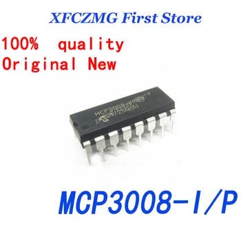 XFCZMG 100 % kaliteli orijinal 5 adet / GRUP MCP3008-I/P 8 Kanallı Tek ADC SAR 200 ksps 10-bit Seri Otomotiv 16-Pin PDIP Tüp
