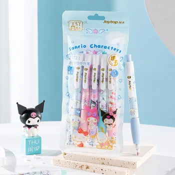 20 adet Mix Karikatür Sanrio Sevimli Jel Kalem Melodi Kuromi Hello Kitty jel mürekkep kalemi Kırtasiye Mağaza Ekran Kutusu Kalem Kırtasiye Seti