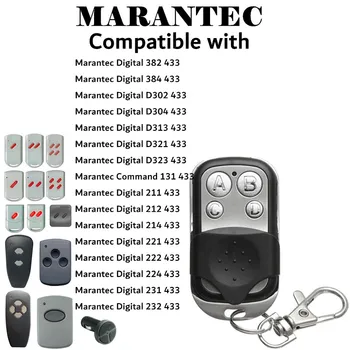 Marantec D302 D304 D313 Uyumlu Garaj Kapısı Kapı Uzaktan Kumandası 433.92 MHz Marantec Dijital / Konfor Cloner Garaj Komut