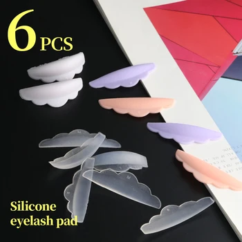 6 adet Kirpik Sticker Perma Pedleri Kaldırma Kiti Silikon Malzeme Aksesuarları Kıvırcıklaştırıcılar İzolasyon Makyaj Araçları Tedarikçisi