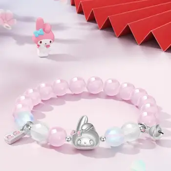 Kawaii Cinamoroll Hellokitty Bilezikler Anime Melodi Stellalou El Zinciri Yıldız Kirby Takı Kolye Aksesuar Doğum Günü Kız Hediye