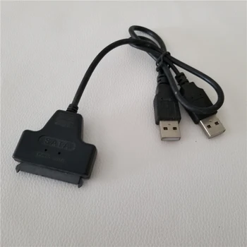 SATA 7 + 15Pin 22Pin çift USB 3.1 Adaptör Kablosu Kolay Sürücü katı hal diski Bağlantı Kablosu için SSD 2.5