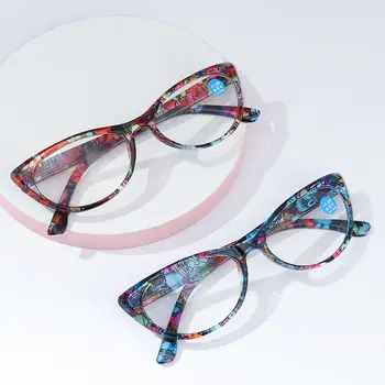 Moda Çiçek okuma gözlüğü Ultra Hafif Göz Koruması Kadın Çiçekler Zarif Rahat Gözlük
