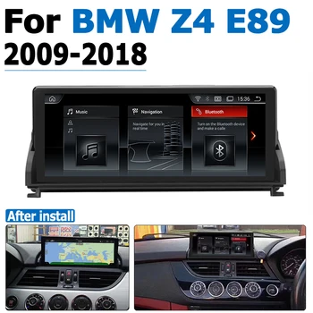 Araba Radyo DVD Oynatıcı BMW Z4 E89 2009~2018 CIC Android 8.0 up Autoradio GPS Navigasyon HD Dokunmatik Ekran
