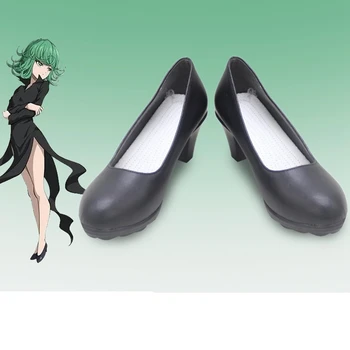 Unisex Anime Cos TEK YUMRUK ADAM Tatsumaki Cosplay Kostümleri Ayakkabı Botları Özel Boyut