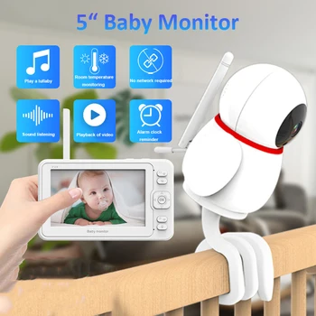 Bebek izleme monitörü Alarm Video dadı kamerası Bebek Cry Kamera Gece Görüş Kablosuz Video Gözetim CCTV Otomatik İzleme Bebek Pet Kamera