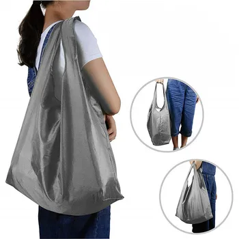 Eko alışveriş çantası Moda Baskı Katlanabilir Kullanımlık Tote Katlanır Kılıfı Uygun Büyük kapasiteli Saklama Torbaları