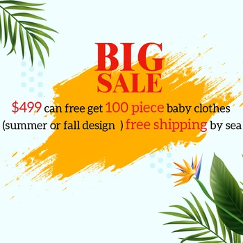 Sürpriz Kutusu-499$ücretsiz 100 parça bebek giysileri (yaz veya sonbahar tasarımı ) deniz yoluyla ücretsiz kargo alabilirsiniz
