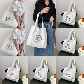 Kadınlar İçin çanta alışveriş çantası Kadın Tuval Alışveriş Harajuku omuz çantaları Alışveriş Kız Çanta Kadın Tuval alışveriş çantası