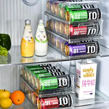 PET Buzdolabı Bira şarap şişesi rafı Tutucu Mat İstifleme Düzenli Aracı Mutfak Alet Silikon Tutucu Mat Organizatör