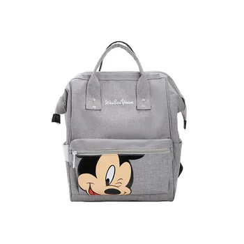 Disney Mickey mouse Sırt Çantası kadın yeni moda sırt çantası kampüs seyahat çantası büyük kapasiteli çanta lise öğrencisi çantası