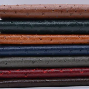 devekuşu desen ev dekorasyon Kalın vinil sentetik pu deri kumaş kanepe başlık sert malzeme çantası arka plan C974