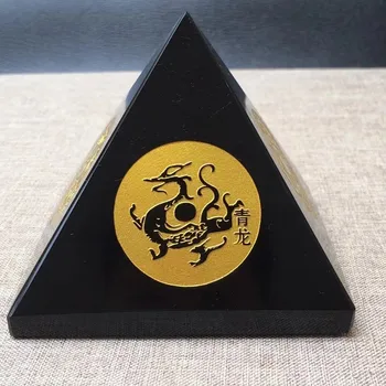 1 ADET Doğal Kristal Taş Obsidyen Piramit şifa taşı Enerji Cevheri Mineral El Sanatları Ev Dekorasyon Feng Shui Tanrılar Beast