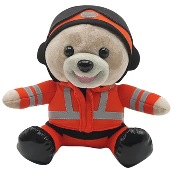 Yaratıcı Uzay Ayı Bebek Astronotlar Elbise peluş oyuncaklar Uzay Ayı Bebek Maskot çocuk Hediye