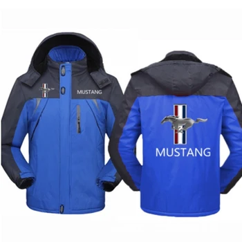 Yeni Kış Erkek Bayan Mustang Ceketler Kalınlaşmak Rüzgarlık Su Geçirmez Sıcak Açık Çiftler Soğuk Geçirmez Dağcılık Mont