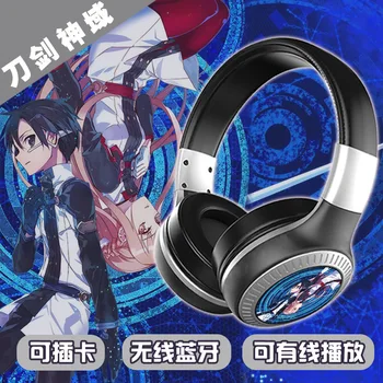 Anime Cosplay Japonya kablosuz kulaklık Eromanga Sensei Izumi Sagiri Cosplay Bluetooth Kulaklık Spor Kulaklık HD 5.0 Android İçin