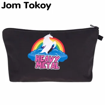 Jom Tokoy Unicorn Sıcak satış Küçük Moda Kadın Marka Kozmetik Çantaları
