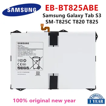 SAMSUNG orijinal EB-BT825ABE 6000mAh Tablet Yedek Pil Samsung Galaxy Tab İçin S3 9.7 inç SM-T825C T820 T825 Tab S3