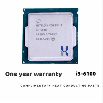 Intel Core i3 6100 3.7 GHz 3 M Önbellek Çift Çekirdekli 51 W CPU İşlemci SR2HG LGA1151