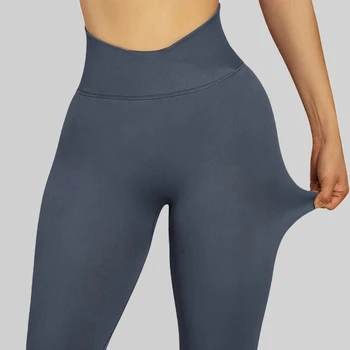 Yeni Dikişsiz Kalça Push Up Tayt Yüksek Bel Yoga Pantolon Ganimet Ezme Spor Egzersiz Spor Yükseltmek Tayt Kadın Tayt