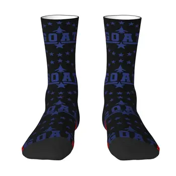 Tüm Zamanların en iyi Top Gun erkek Mürettebat Çorap Unisex Komik 3D Baskı Maverick Elbise Çorap