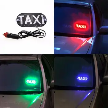 Taksi LED plaka araba ışık ön cam kabin gösterge iç sinyal lambası Автомобильные лампы sinyal lambası
