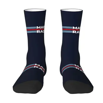 Martini Yarış Erkek Mürettebat Çorap Unisex Kawaii Şerit İlkbahar Yaz Sonbahar Kış Elbise Çorap