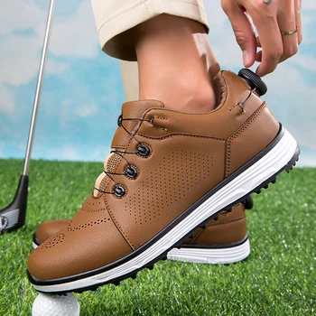 Yeni Eğitim Golf Ayakkabıları Erkekler Nefes Golf Sneakers Kadın Boyutu 36-47 Yürüyüş Footwears