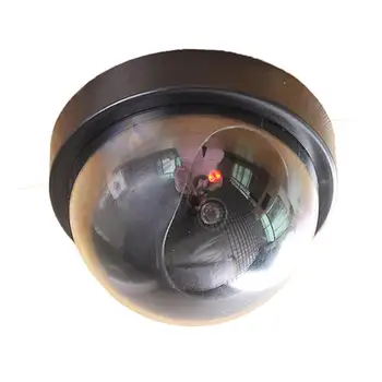 Dome Simülasyon hırsız alarmı Kamera Kapalı Açık Dome gözetim led ışık Kamera Yanıp Sönen Ev Kamera İle Kırmızı Webcam H0g1