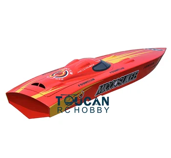 G26IP1 26CC Kırmızı Boyalı Benzinli KİTİ Yüksek Hızlı RC Tekne Gövde Sadece Gelişmiş Oyuncu Toucan Oyuncaklar Yetişkinler için Hediye TH02722