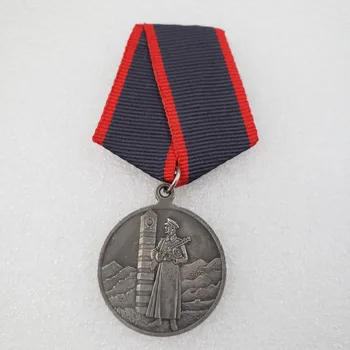 Rus Çoğaltma Savunma Madalya Rozeti Rusya SSCB Rozeti Metal Hatıra Koleksiyonu Kahraman Madalya Yıldız Madalya #121