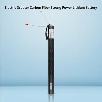 Cooİ Leopar 24V 36V Elektrikli Scooter Karbon Fiber Güçlü Güç Lityum Pil Karbon Fiber Scooter Değiştirilebilir Aksesuarlar