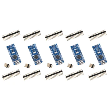 Arduino için Pro Mini Nano V3.0 Atmega328p 5V 16M Mikrodenetleyici Kiti Olmadan USB kablosu Arduino Nano İçin V3. 0 (5 Adet)